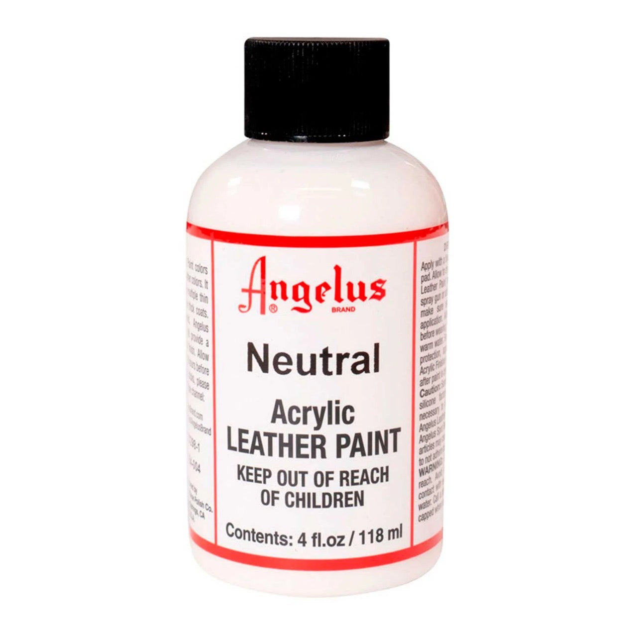 Angelus NEUTRAL 118ml / 4oz  (Base para mezcar con pigmento y pintar tus tenis) (copia)