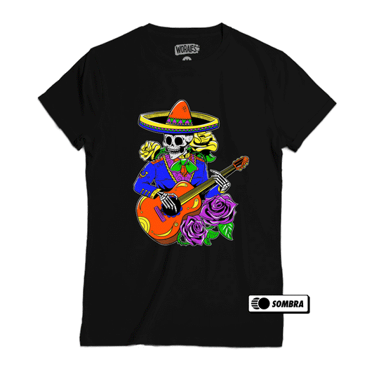 Mariachi Skull Neon & Glow (Hombre)