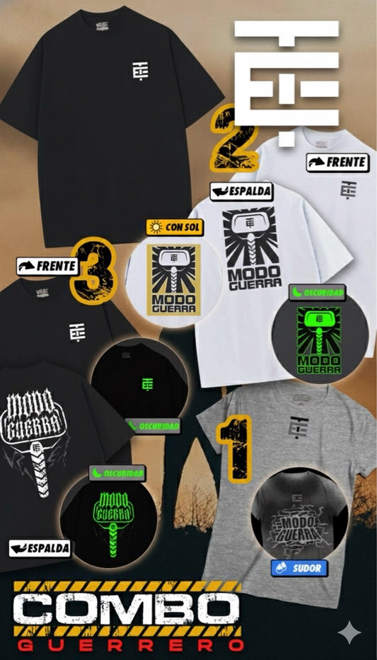 Paquete Temach Playeras Mágicas (3 playeras) (Temach)