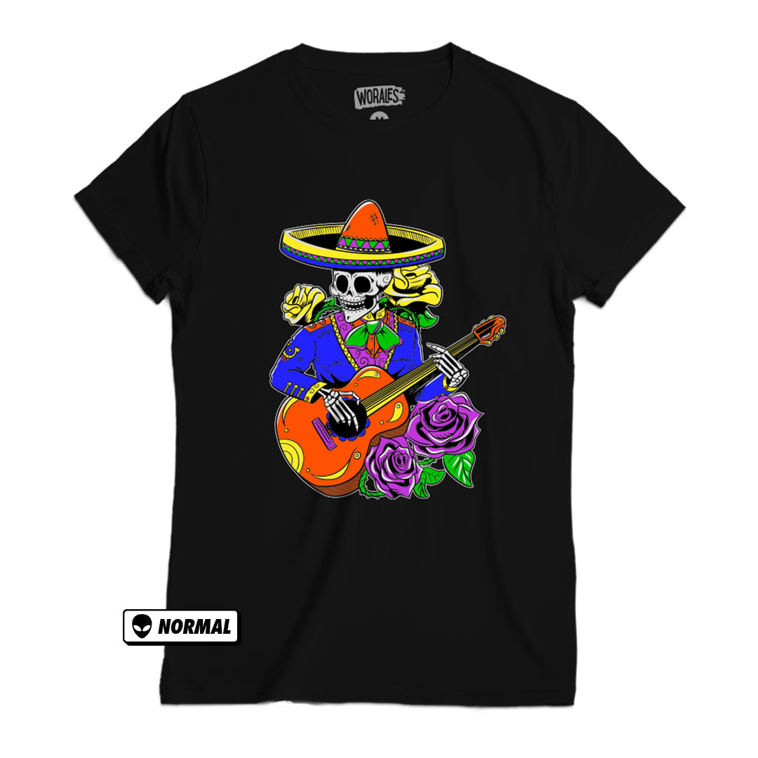 Mariachi Skull Neon & Glow (Mujer)