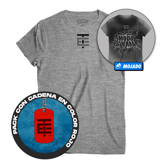 Paquete Cadena ROJA Temach y Playera Entrenamiento