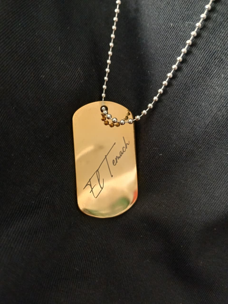 Cadena Oficial Temach DORADA FIRMADA (Temach)